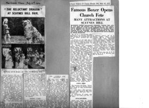 Newspaper cuttings (Jul 1952) 1 of 2