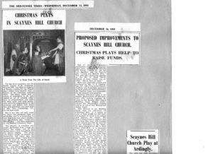 Newspaper cuttings (Dec 1953) 1 of 2