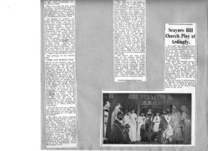 Newspaper cuttings (Dec 1953) 2 of 2